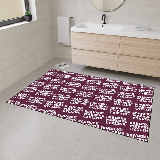 Roanoke Cycling: Heavy Duty Floor Mat / Repeating Pattern / 2 Sizes