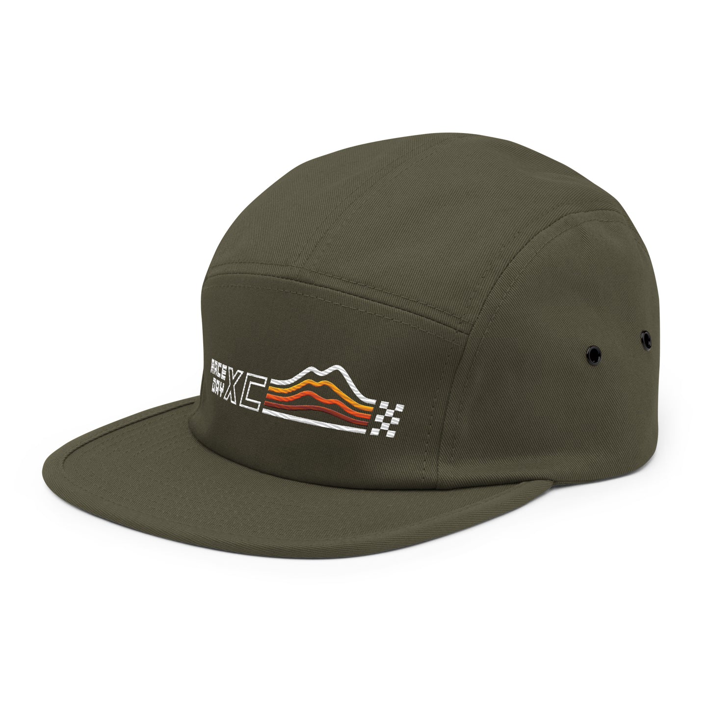 RaceDay XC: Five Panel Cap / Dark