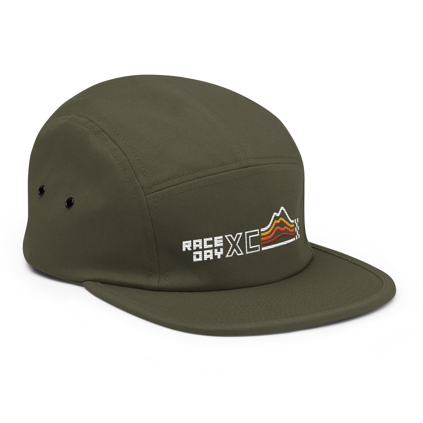 RaceDay XC: Five Panel Cap / Dark