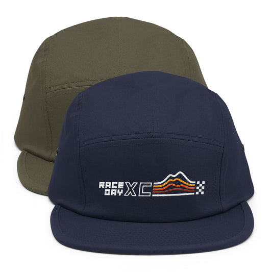 RaceDay XC: Five Panel Cap / Dark