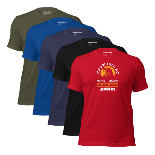 Race Day XC: Unisex T-shirt / Crow Hill XC