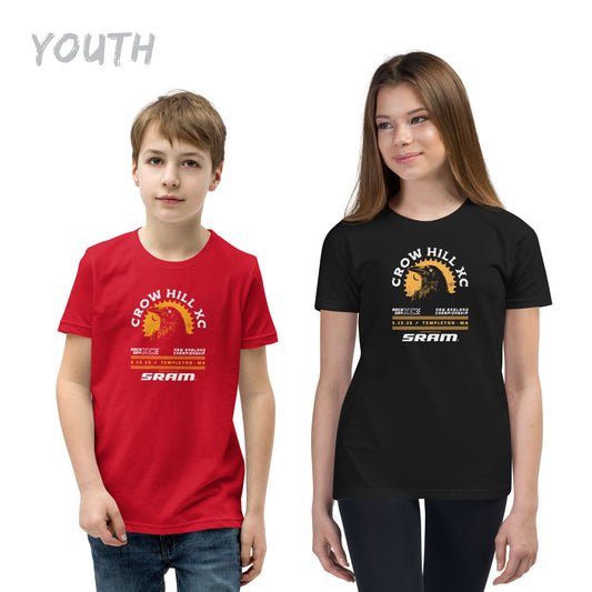 Race Day XC: Youth Short Sleeve T-Shirt / Crow Hill XC