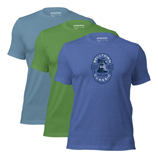 Race Day XC: Unisex T-shirt / Belltown XC