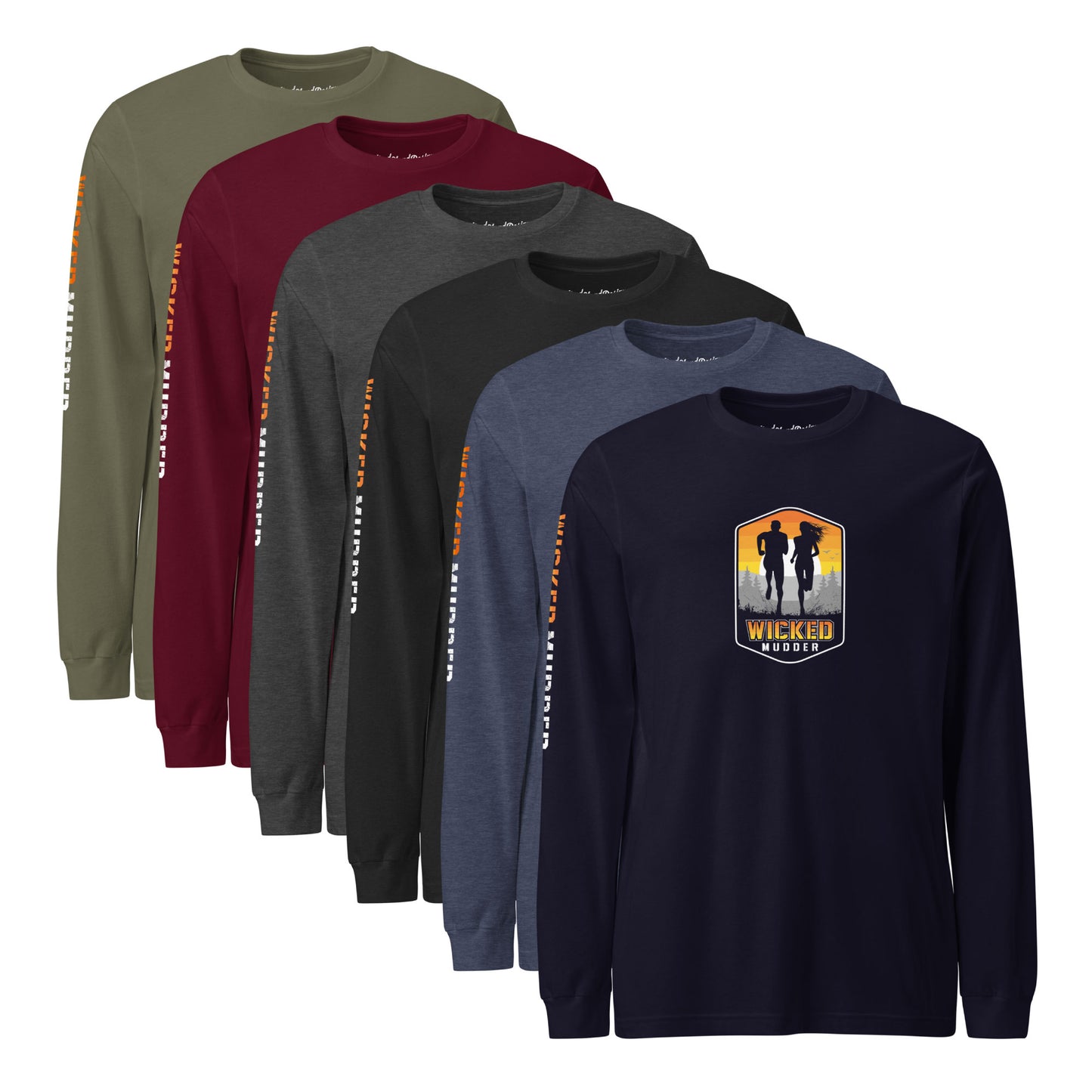 Wicked Mudder: Unisex Long Sleeve Tee