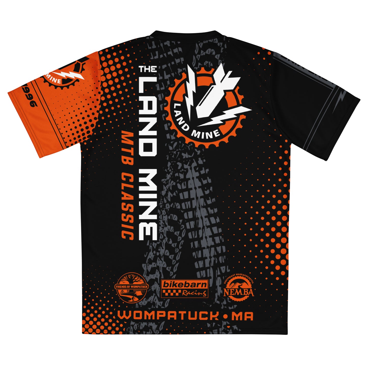 Landmine MTB: Unisex Trail Jersey / Retro 2016