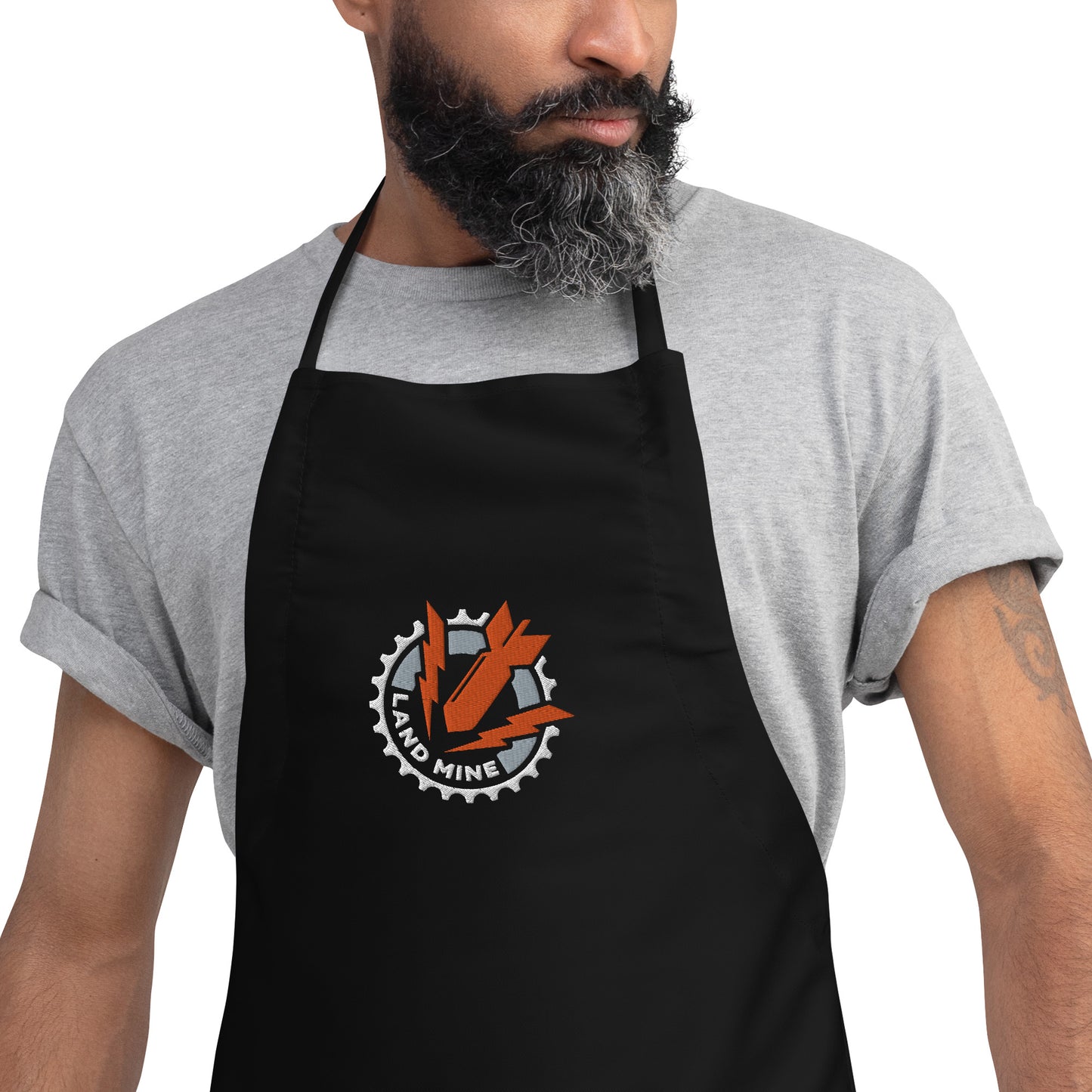 LandmineMTB: Embroidered Apron