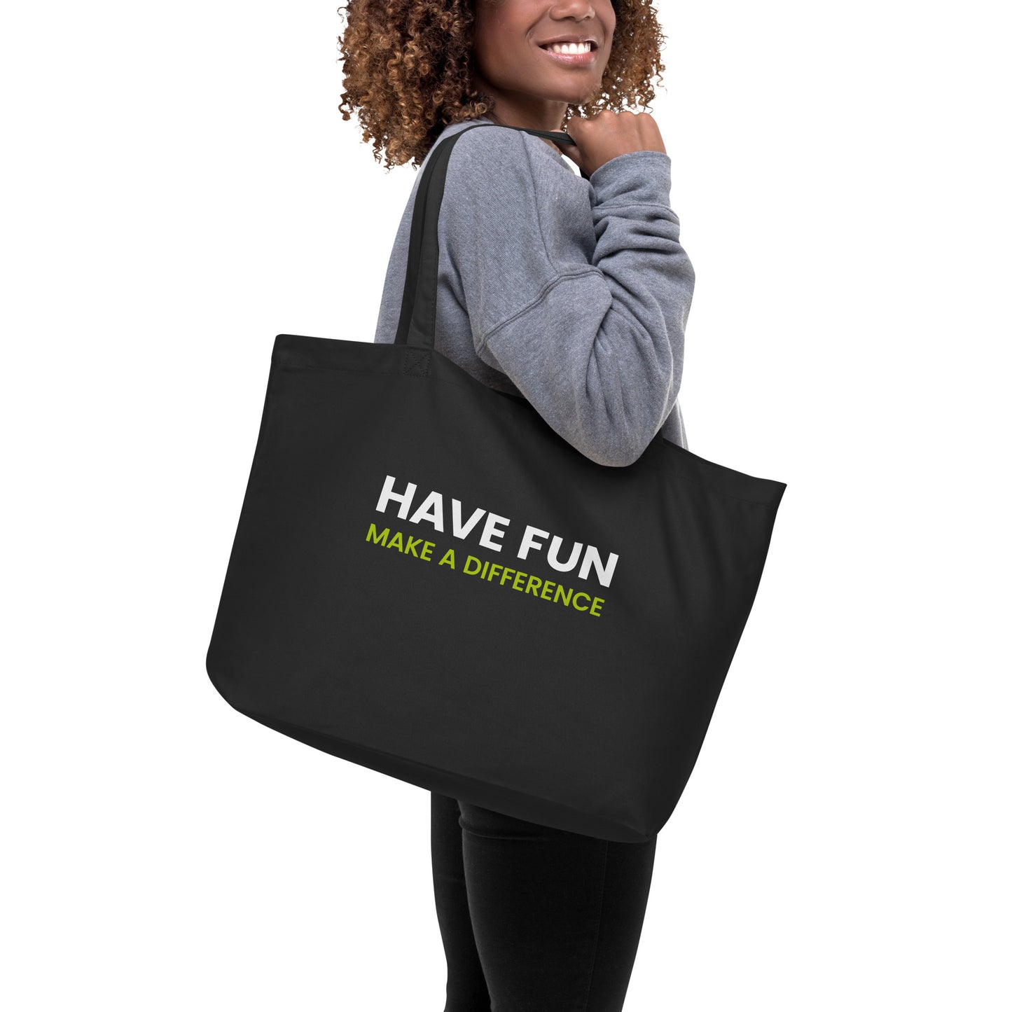 FOW: Large Tote Bag / Dark