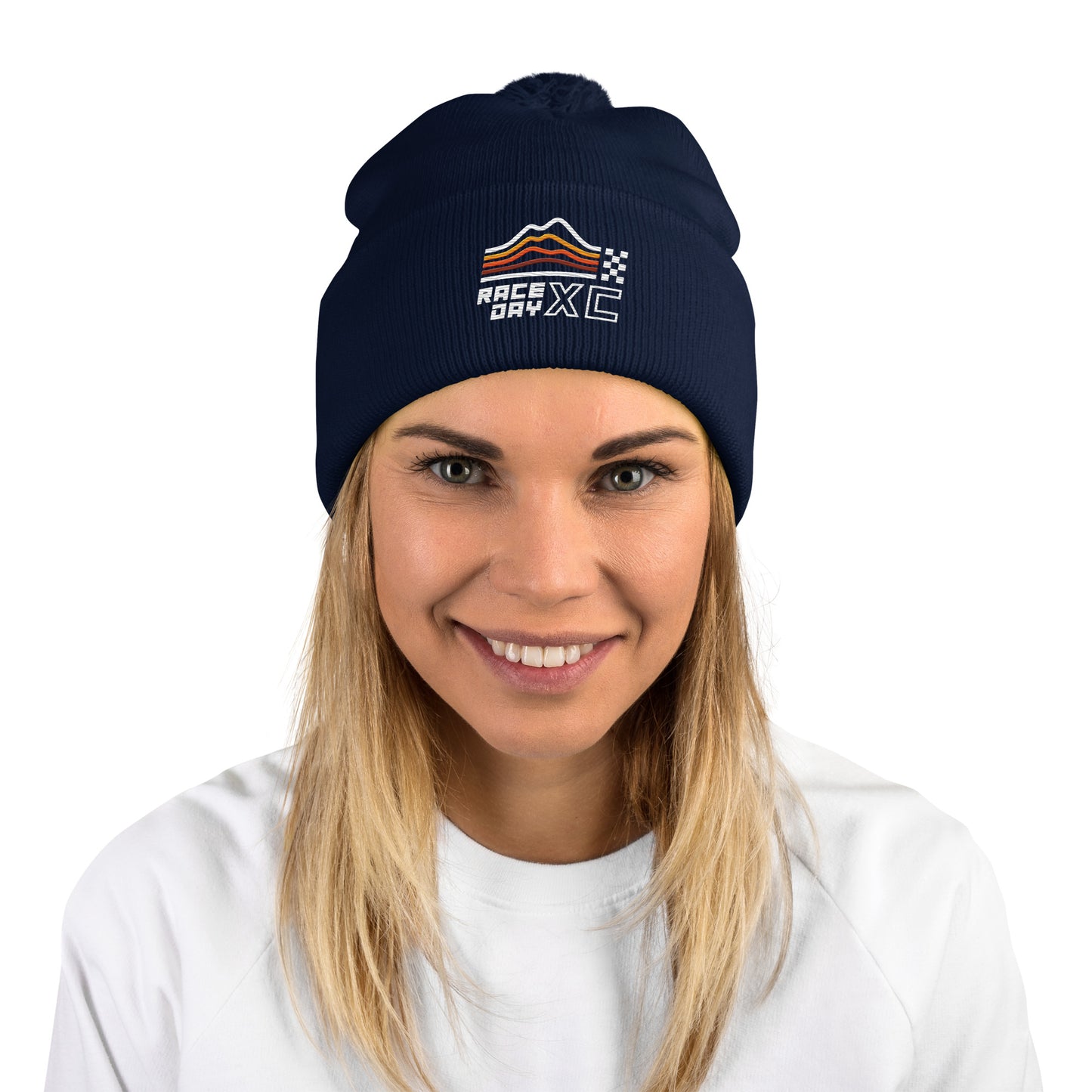 RaceDay XC: Pom-Pom Beanie