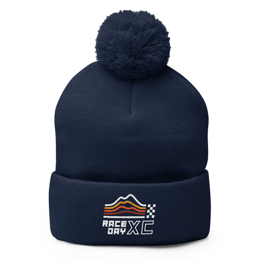 RaceDay XC: Pom-Pom Beanie