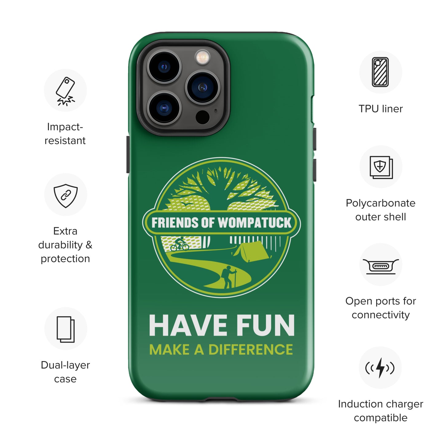 FOW: Tough Case for iPhone® / Green