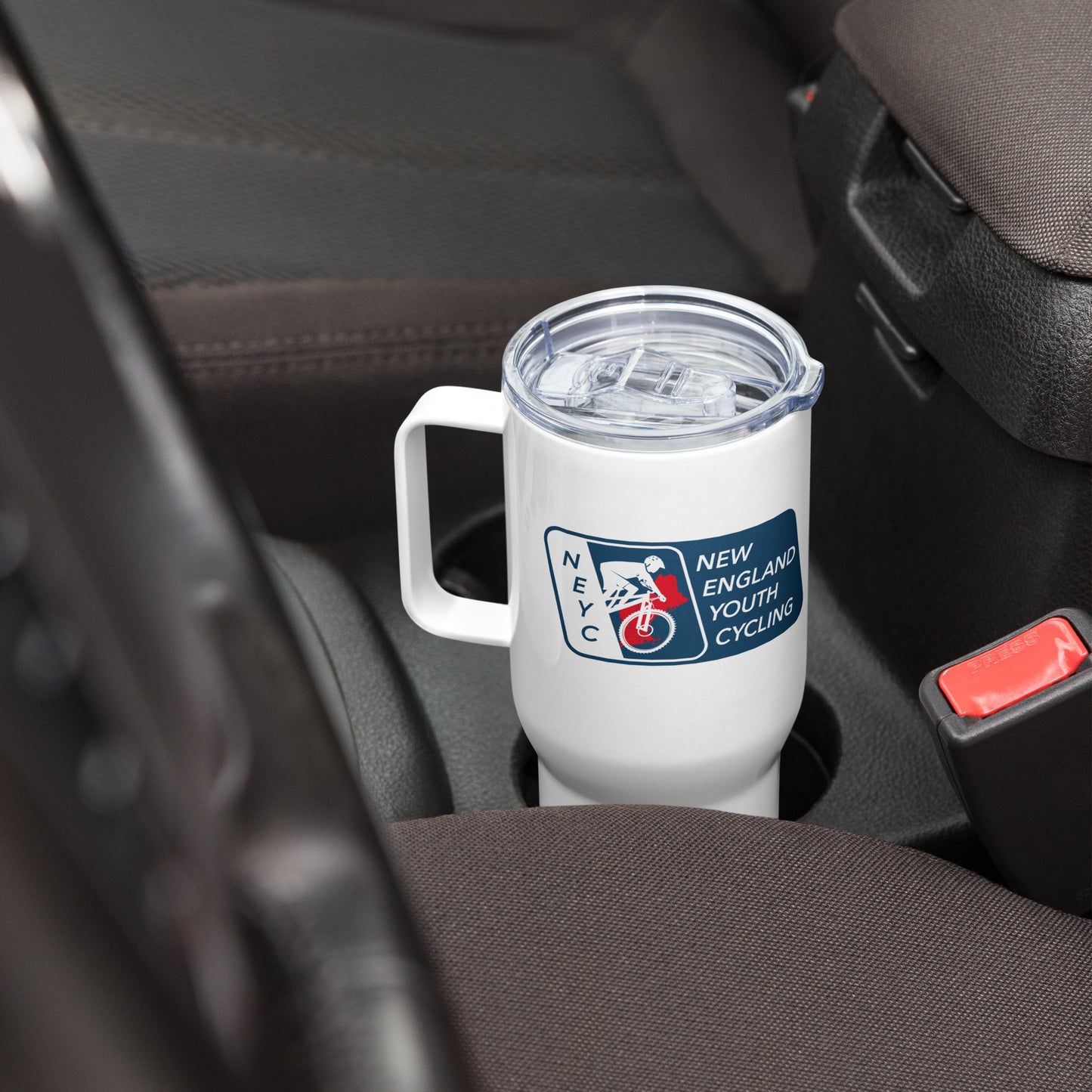 NEYC: Travel Mug w/ Handle