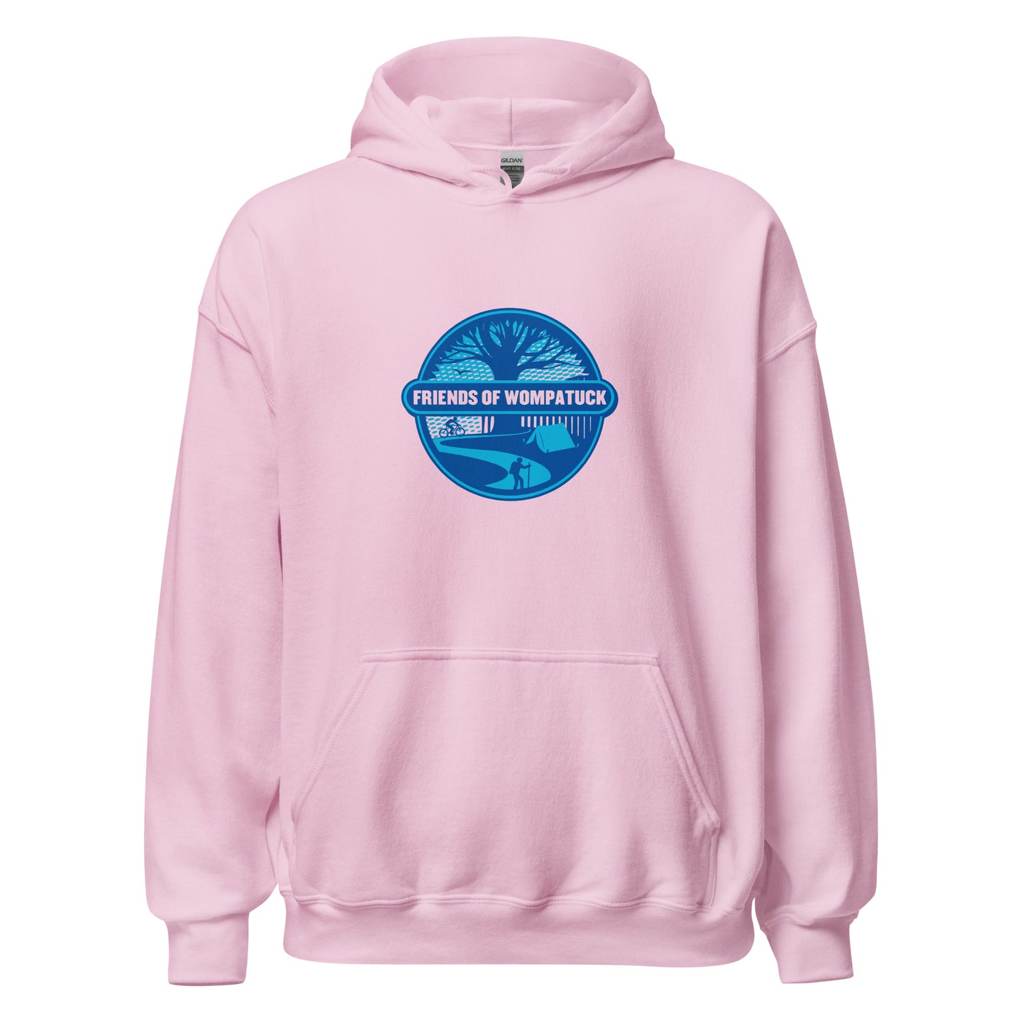 FOW: Unisex Hoodie / Blue Logo w/ Light Hoodie
