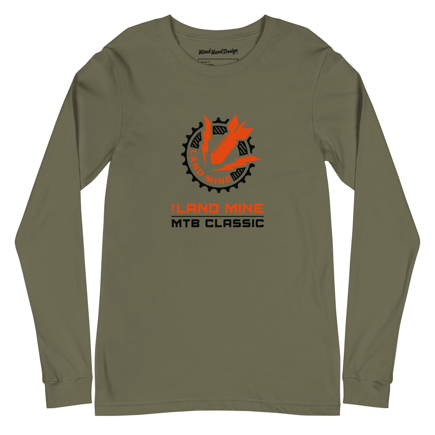 LandmineMTB: Unisex Long Sleeve Tee / Classic Logo