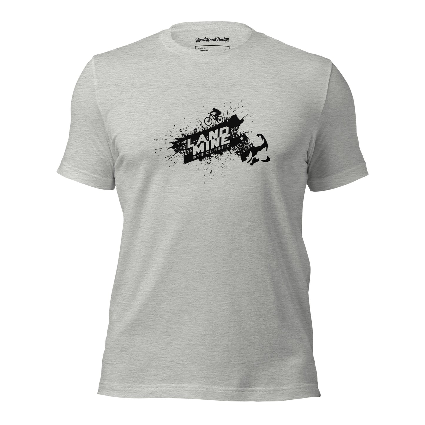 LandmineMTB: Unisex T-shirt / Black Muddy MA