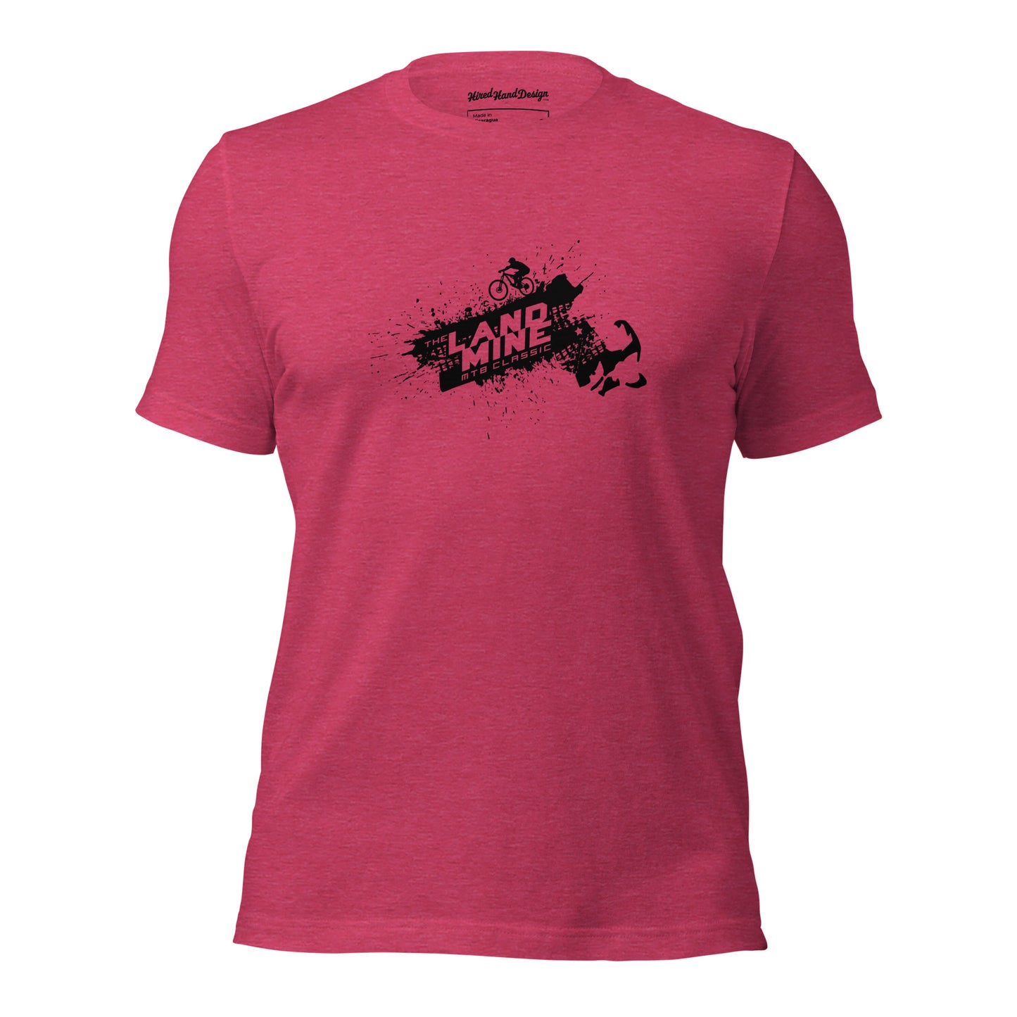LandmineMTB: Unisex T-shirt / Black Muddy MA