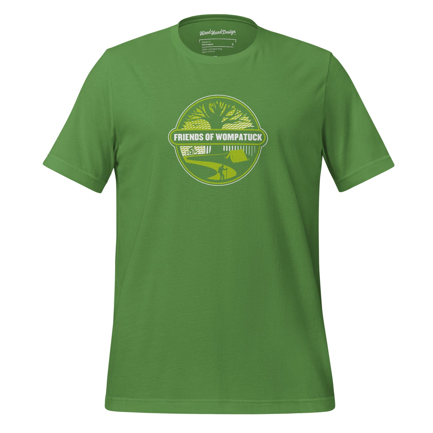 FOW: Unisex T-shirt / Green Logo w/ Dark Tee