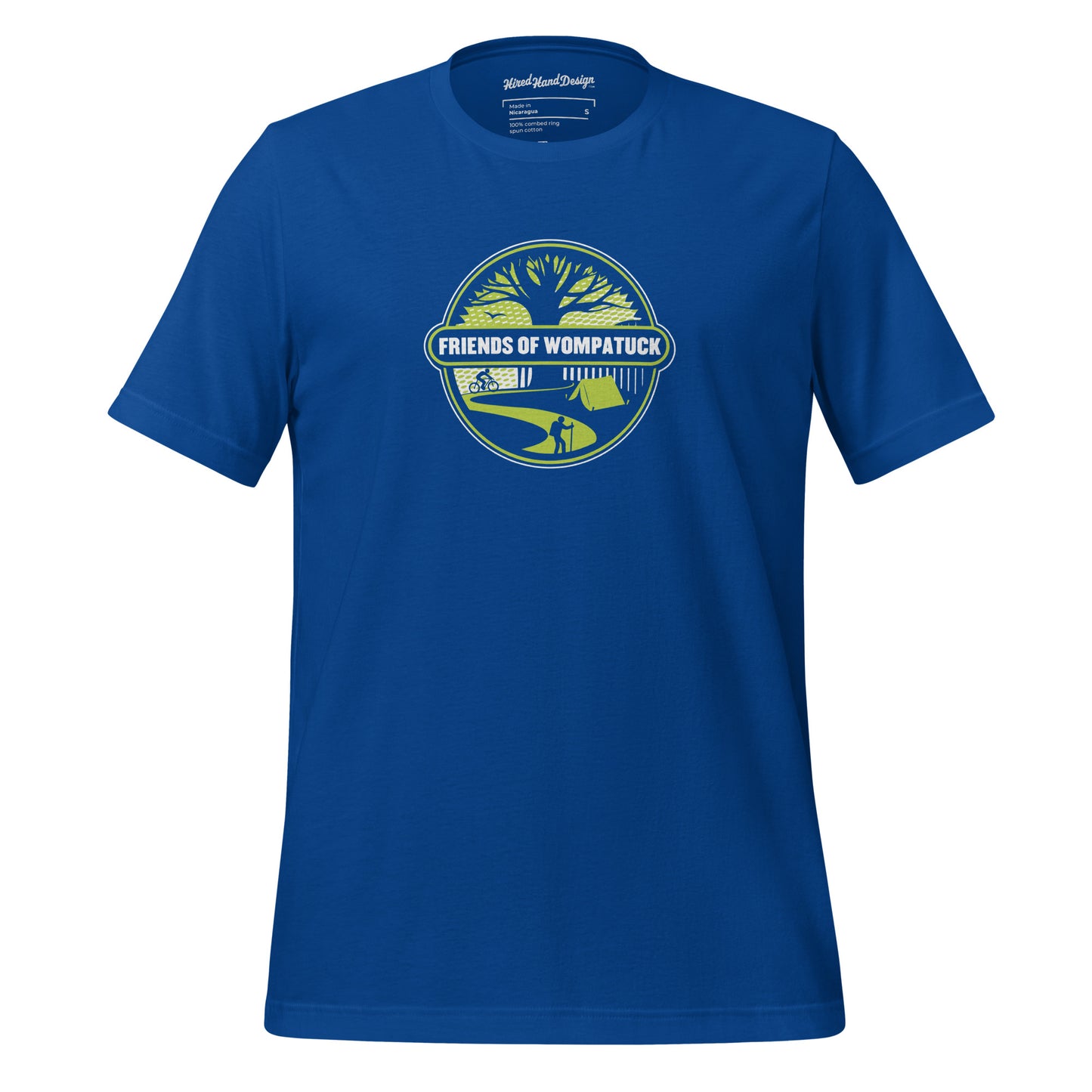 FOW: Unisex T-shirt / Green Logo w/ Dark Tee