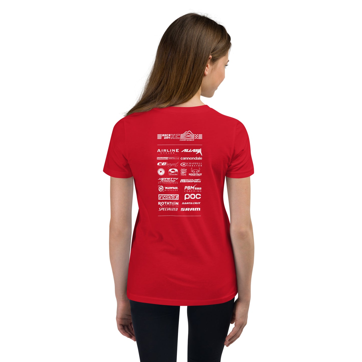 Race Day XC: Youth Short Sleeve T-Shirt / Crow Hill XC