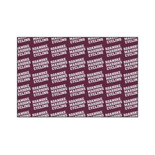 Roanoke Cycling: Heavy Duty Floor Mat / Repeating Pattern / 2 Sizes