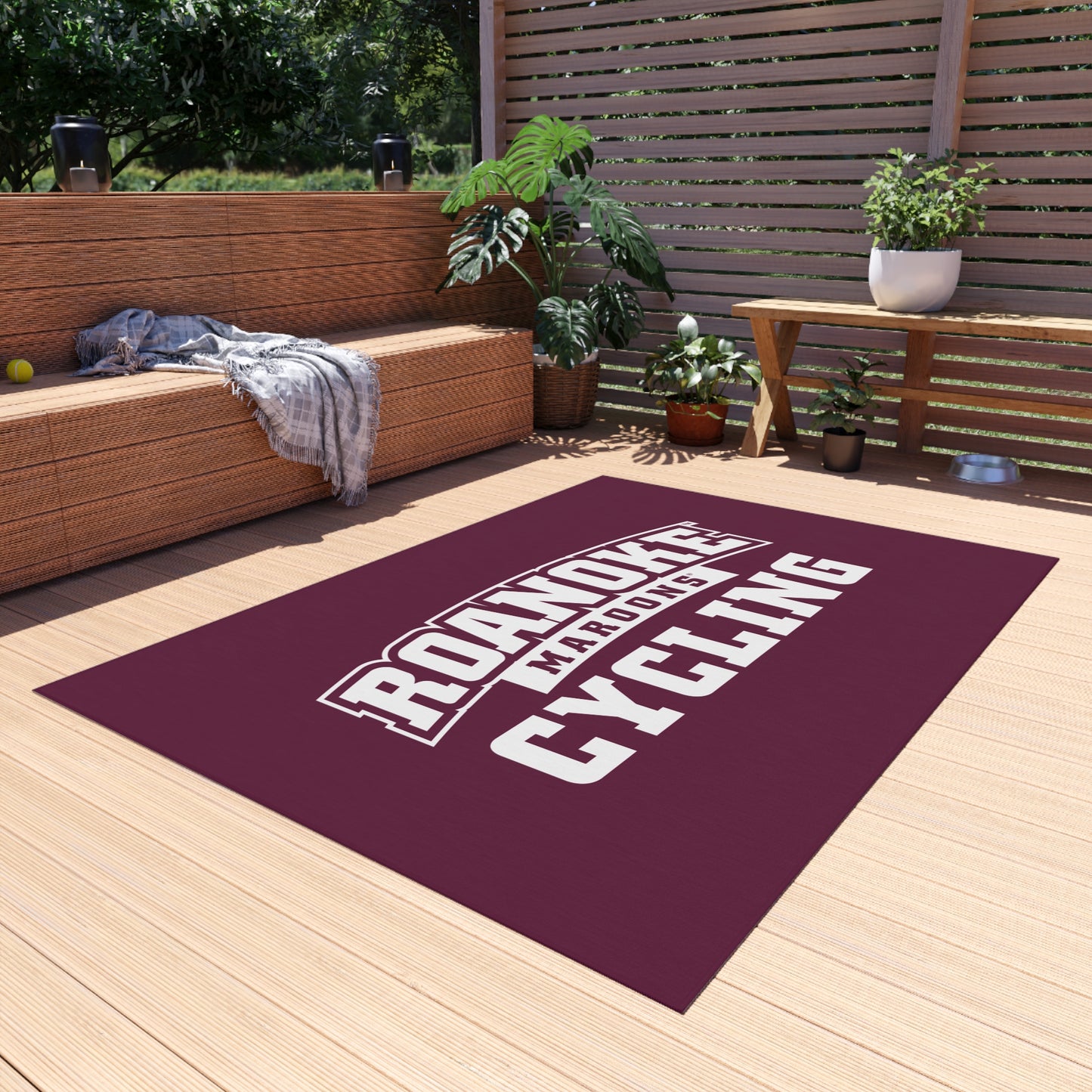 Roanoke Cycling: Light-Weight Rug / Full Logo