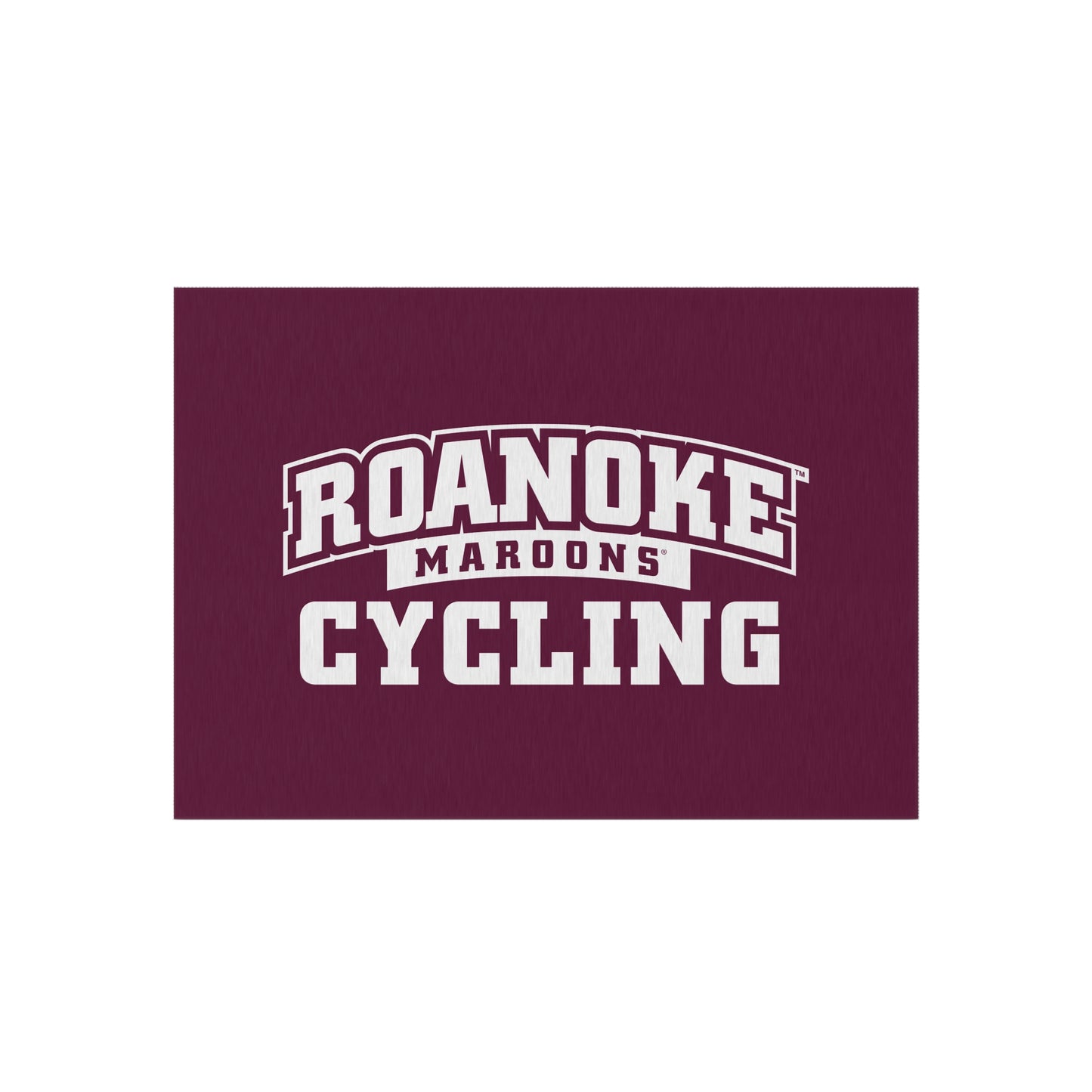 Roanoke Cycling: Light-Weight Rug / Full Logo
