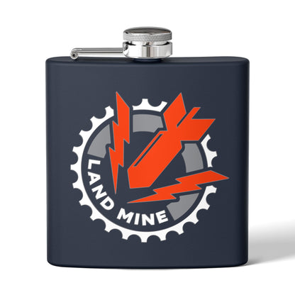 Landmine: Stainless Steel Flask, 6oz