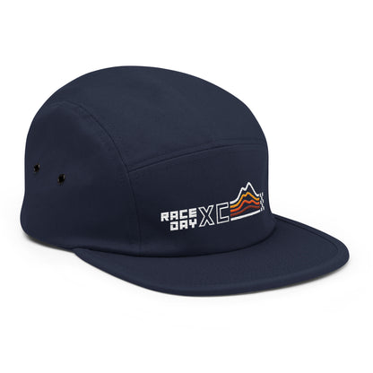 RaceDay XC: Five Panel Cap / Dark
