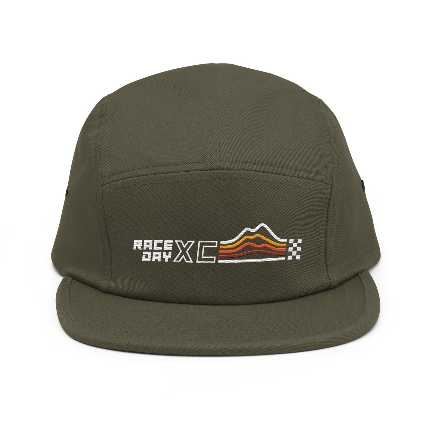 RaceDay XC: Five Panel Cap / Dark