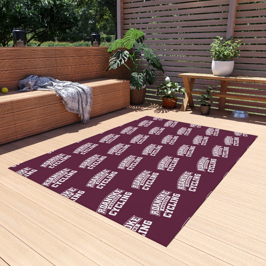 Roanoke Cycling: Light-Weight Rug / Repeating Logo