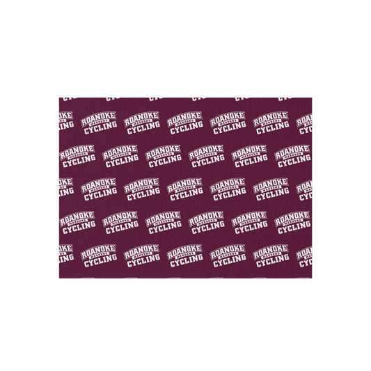 Roanoke Cycling: Light-Weight Rug / Repeating Logo