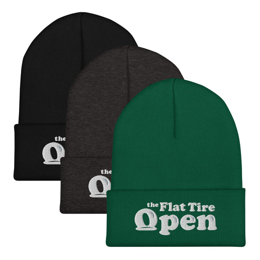 Flat Tire Open: Cuffed Beanie