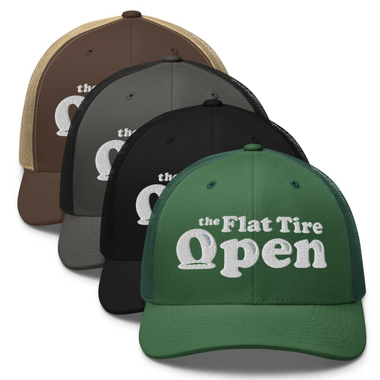 Flat Tire Open: Trucker Cap