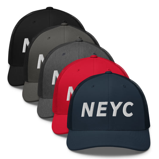 NEYC: Embroidered Trucker Cap