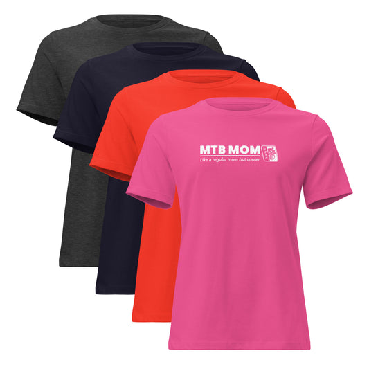 NEYC: Women's Relaxed T-Shirt / "MTB MOM"