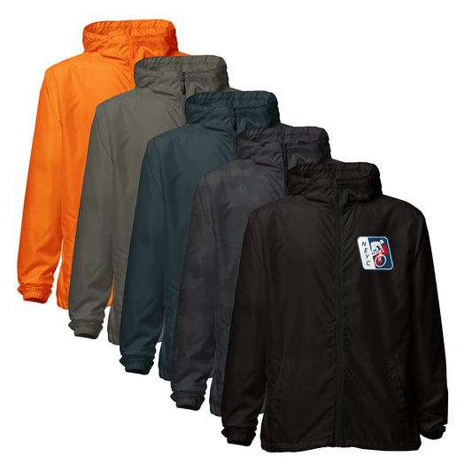 NEYC: Unisex Zip Up Windbreaker