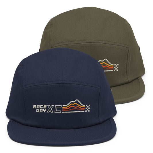 RaceDay XC: Five Panel Cap / Dark