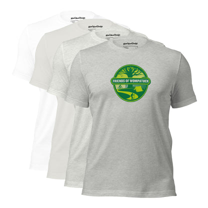 FOW: Unisex T-shirt / Green Logo w/ Light Tee