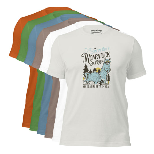 Wompatuck State Park: Unisex T-shirt / Just Hangin' Out