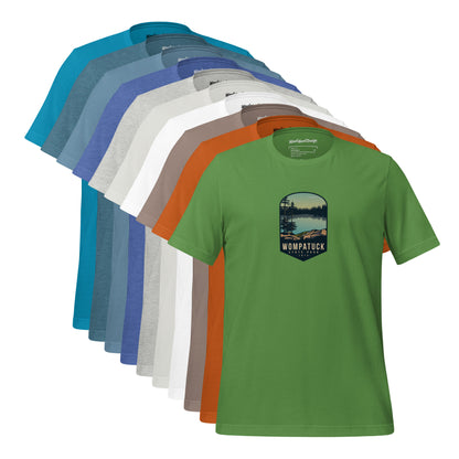 Wompatuck State Park: Unisex T-shirt / Reservoir Badge