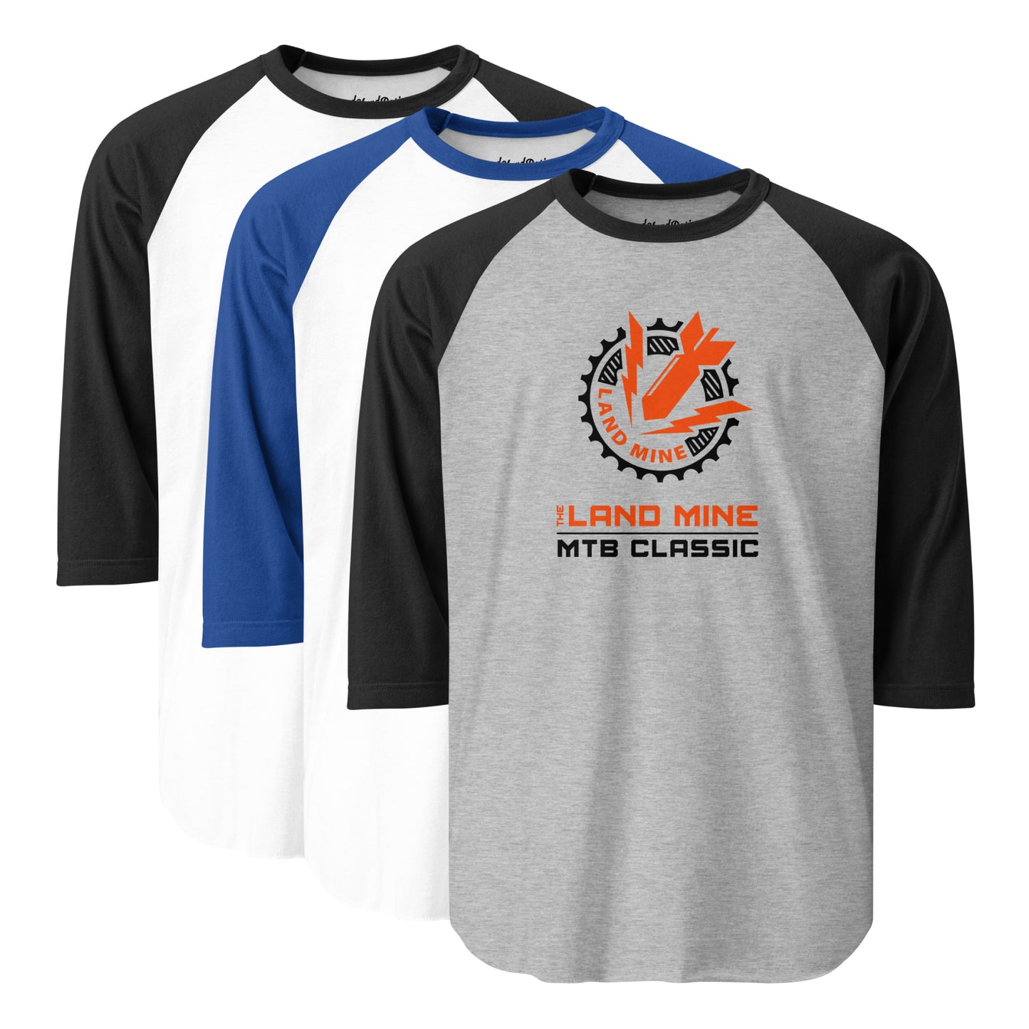 Landmine MTB: 3/4 Sleeve Raglan Shirt