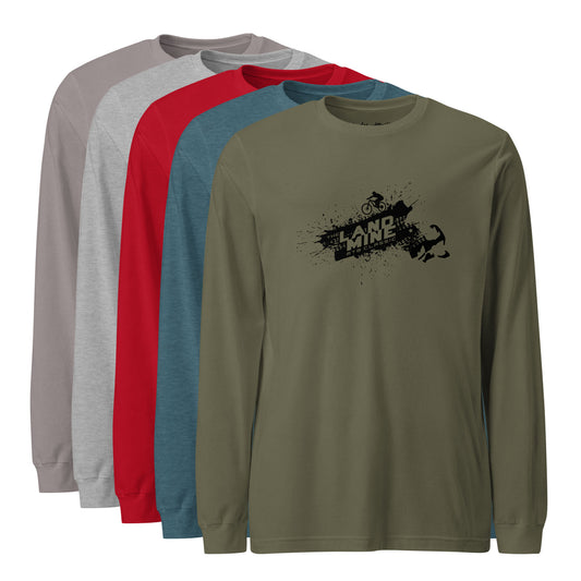 LandmineMTB: Unisex Long Sleeve Tee / Muddy MA