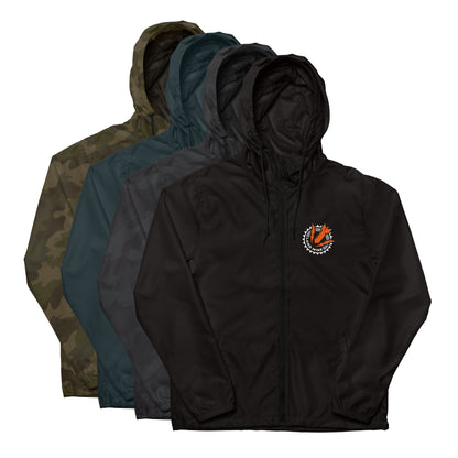 LandmineMTB: Unisex Zip Up Windbreaker