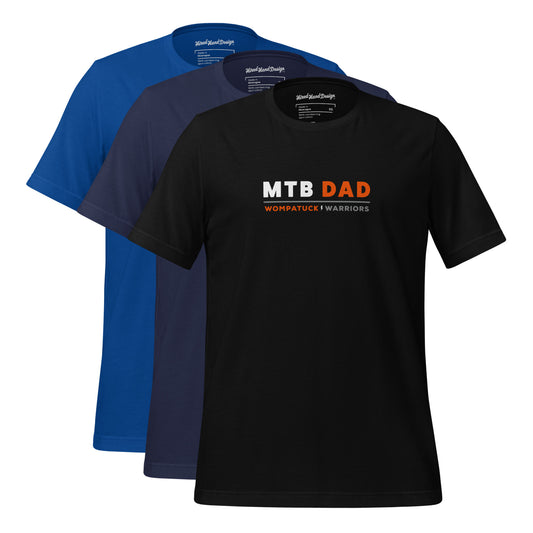 Warriors: Unisex T-shirt / "MTB DAD" / Dark