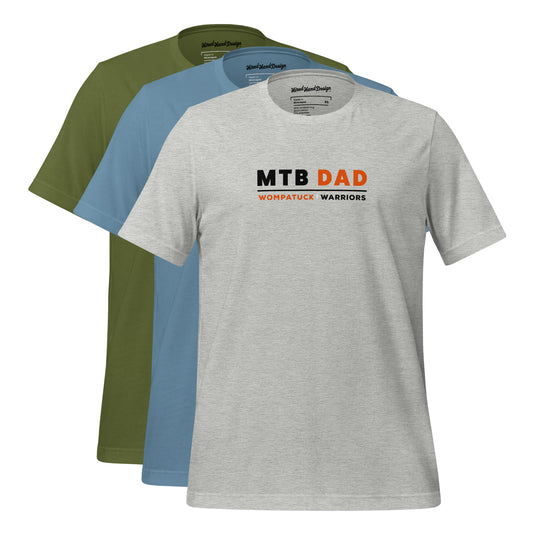 Warriors:  Unisex T-shirt / "MTB DAD" / Alternate