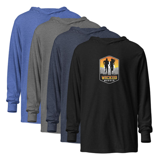 Wicked Mudder: Hooded Long-sleeve Tee