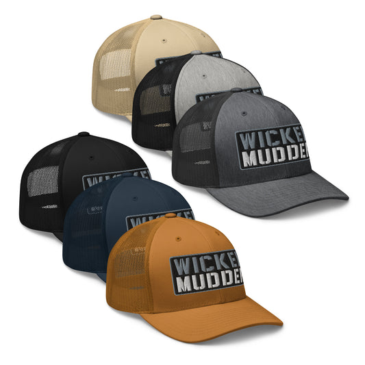 Wicked Mudder: Embroidered Trucker Cap