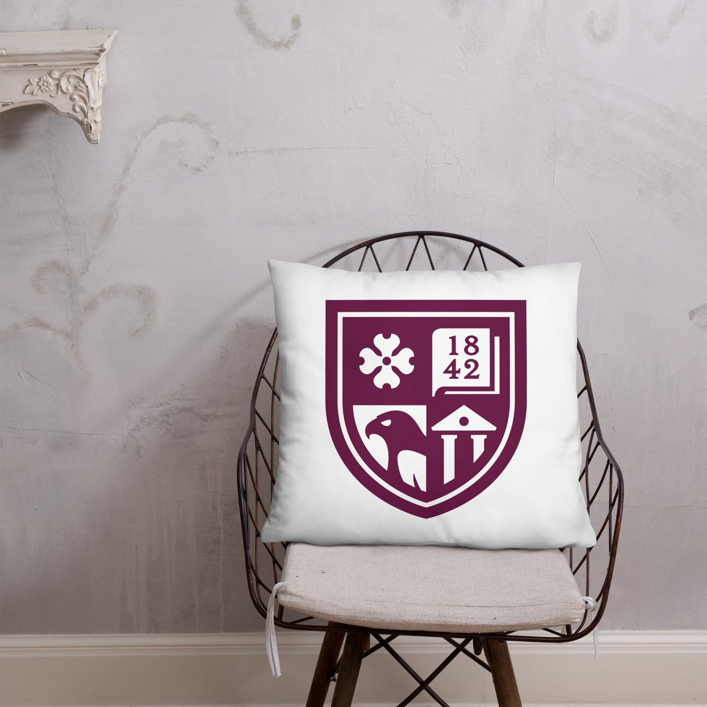 Roanoke Cycling: Throw Pillow / School Logos