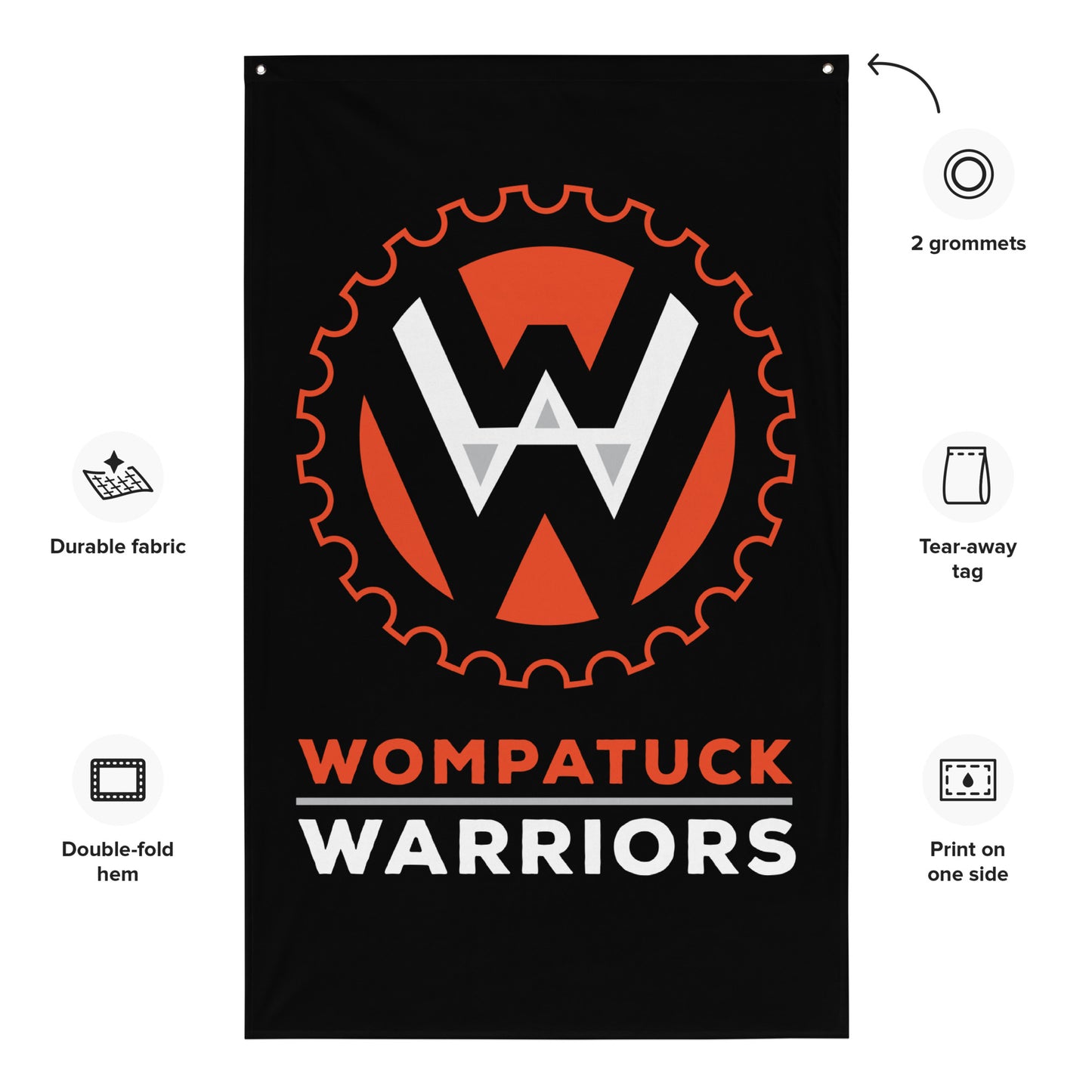 Warriors: Flag / Vertical