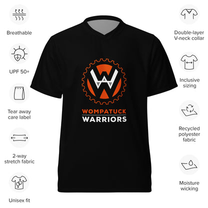 Warriors: Unisex Trail Jersey / All Black