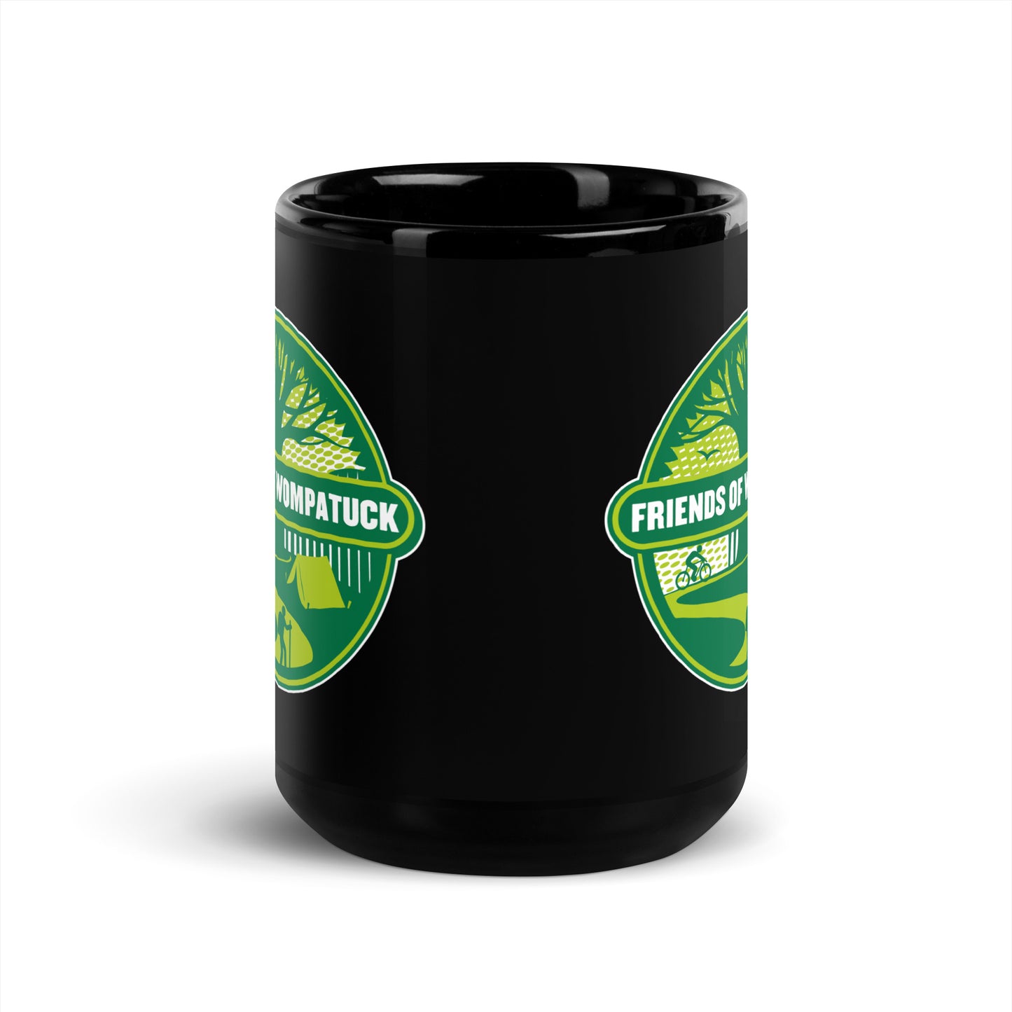 FOW: 15 oz Black Glossy Mug